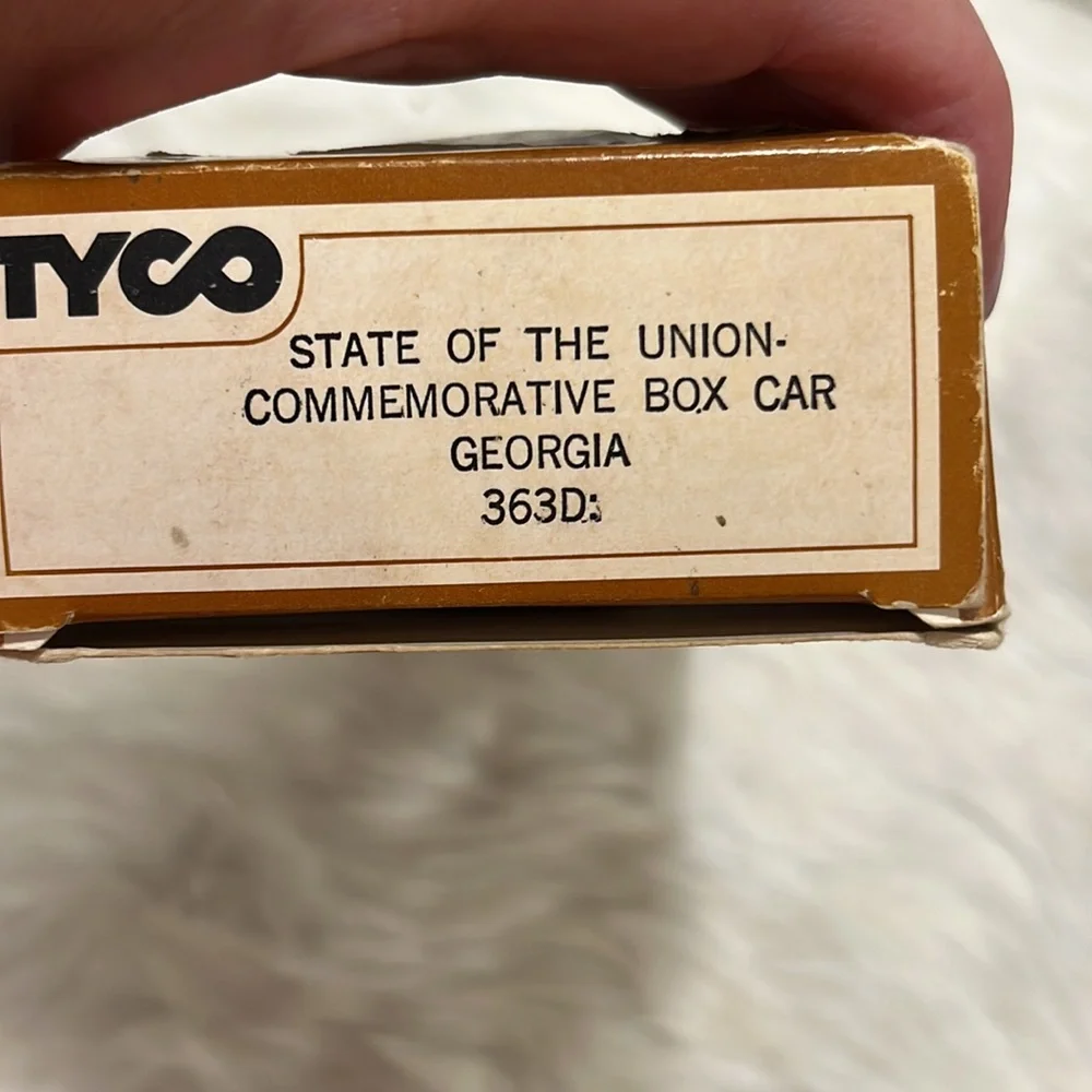 Rare Vintage TYCO Original Box Bundle 4 Scale Train Advertisement Company